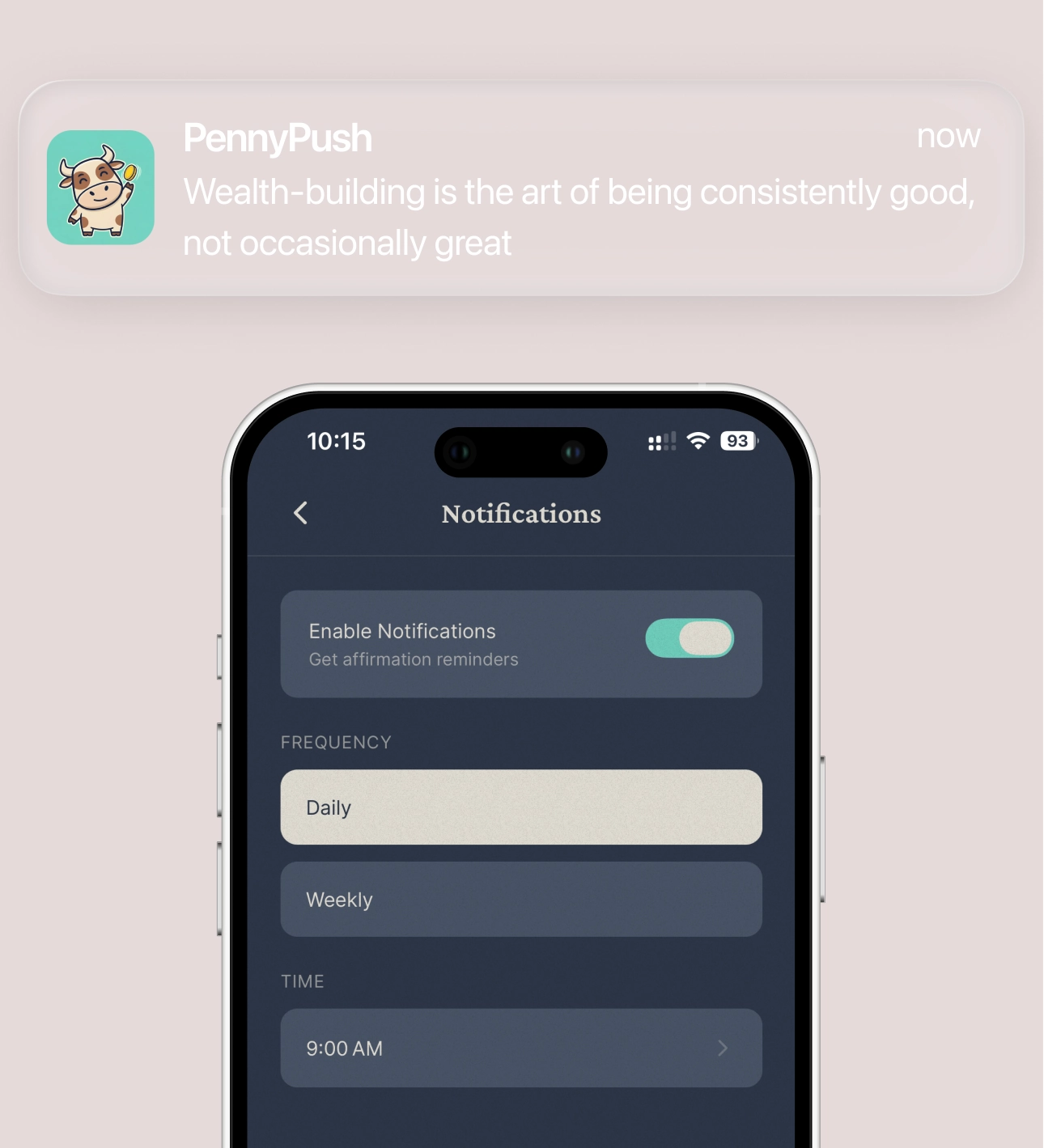 Daily & Weekly Reminders