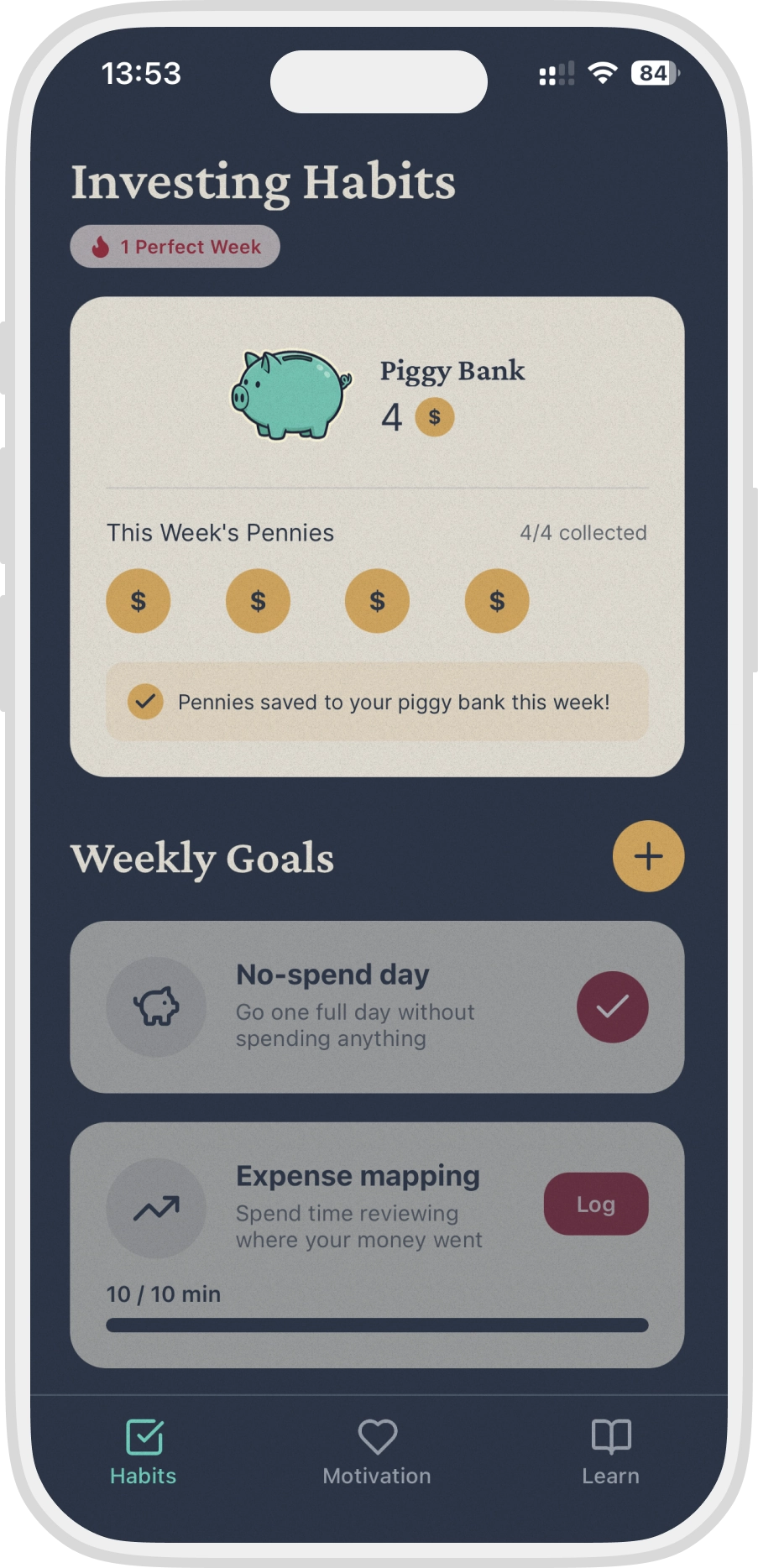 Build investing habits that stick