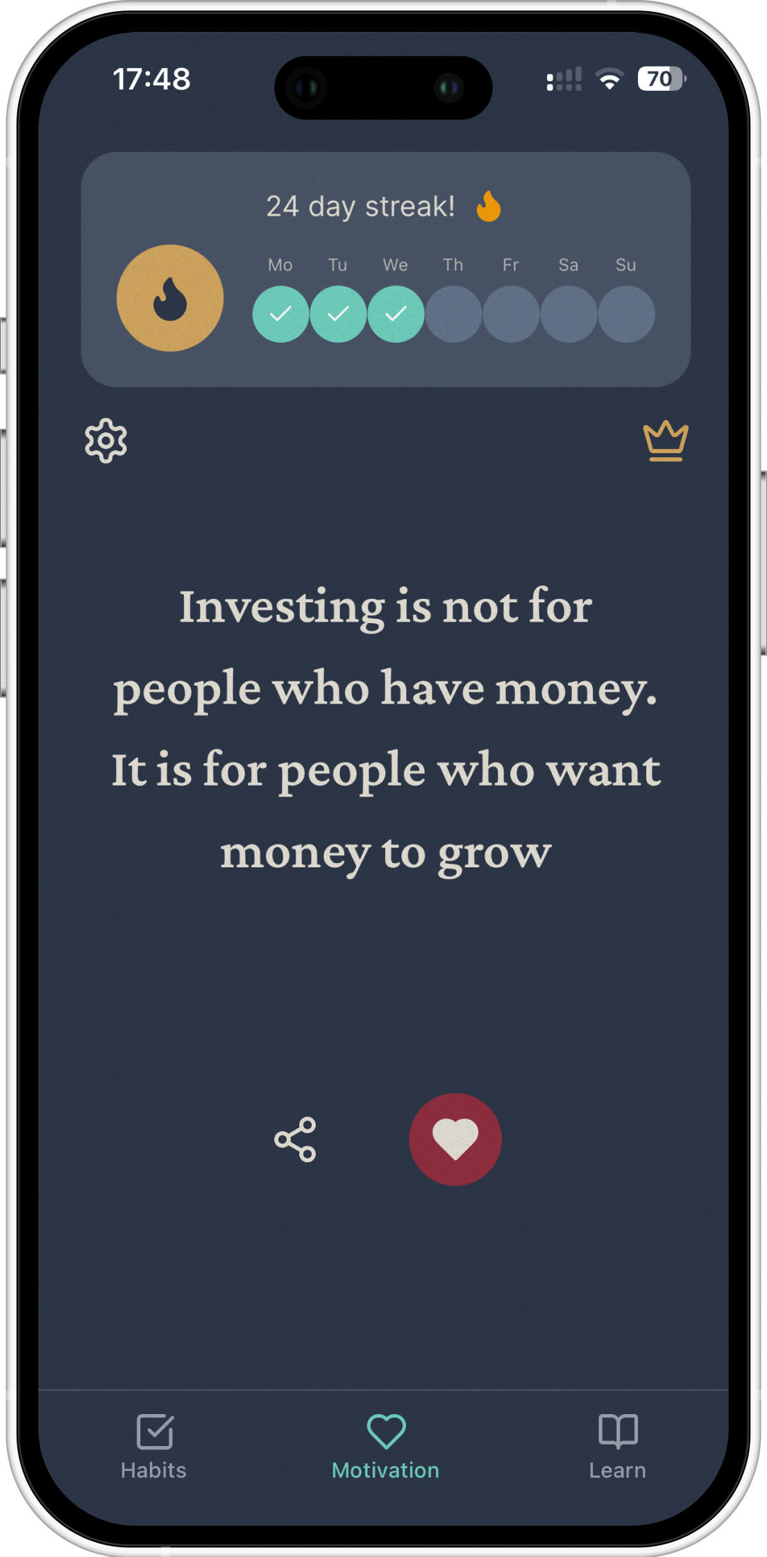 PennyPush app screenshot